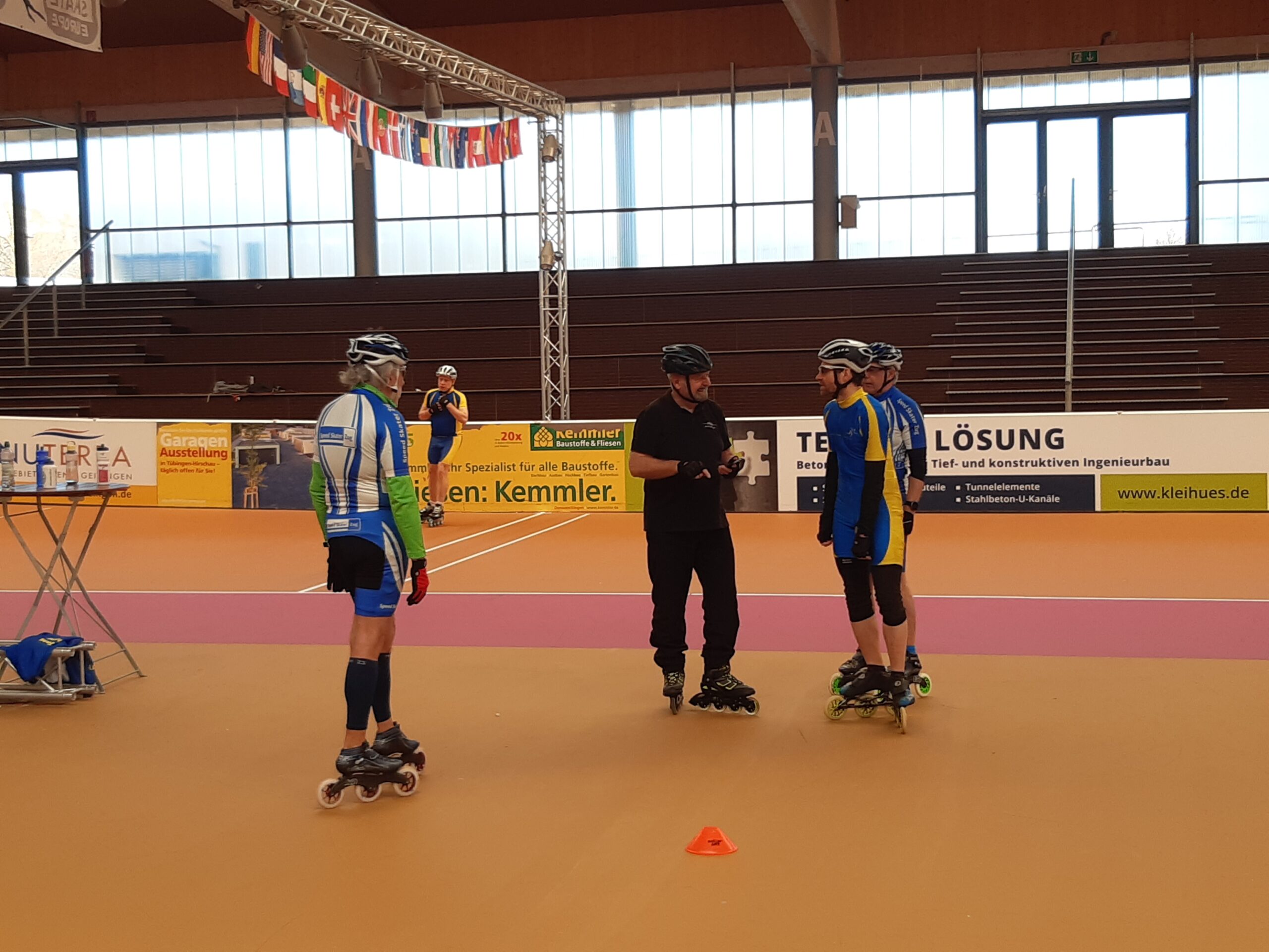 Training in der Arena Geisingen